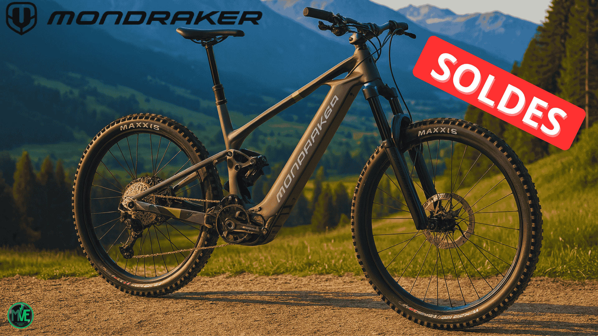 Soldes d'été 2025  Mondraker Crafty Carbon R à 5 799 € – le VTT électrique haut de gamme